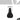 BOLT LOGO SADDLE - BLACK
