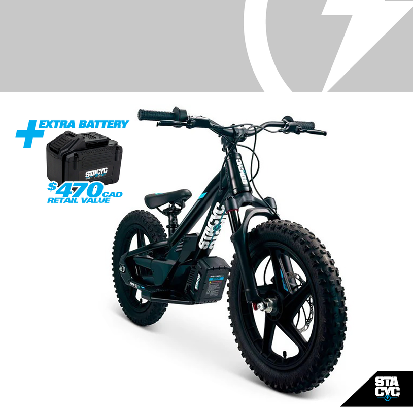 STACYC Electric Stability Cycles - Electric Balance e-Bikes for Kids ...